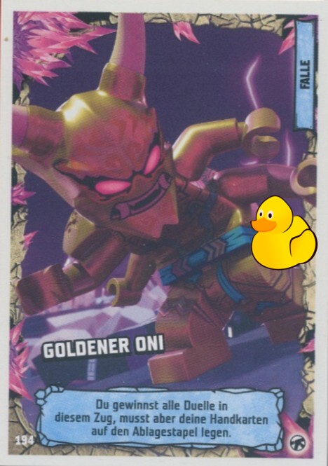 LEGO Ninjago Serie 8 Next Level | #194 Goldener Oni