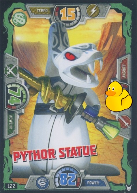 LEGO Ninjago Serie 3 | #122 Pythor Statue LEGO Ninjago Serie 3 | #122 Pythor Statue