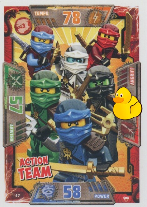 LEGO Ninjago Serie 2 | #047 Action Team 