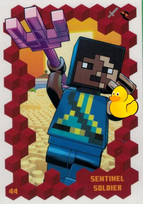 LEGO Minecraft Serie 3 | #044 Sentinel Soldier