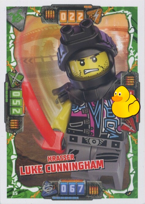 LEGO Ninjago Serie 4 | #085 Krasser Luke Cunningham 