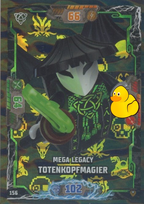 LEGO Ninjago Serie 9 Next Level  | #156 Mega Legacy Totenkopfmagier