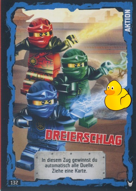 LEGO Ninjago Serie 3 | #132 Dreierschlag LEGO Ninjago Serie 3 | #132 Dreierschlag