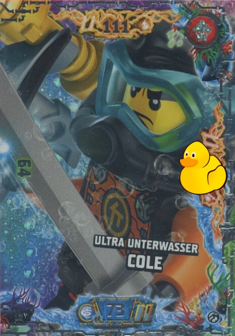 LEGO Ninjago Serie 7 | #012 Ultra Unterwasser Cole