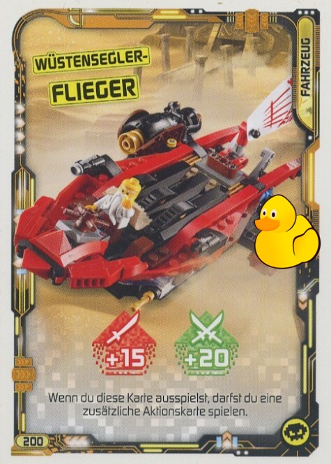 LEGO Ninjago Serie 5 | #200 Wüstensegler-Flieger 