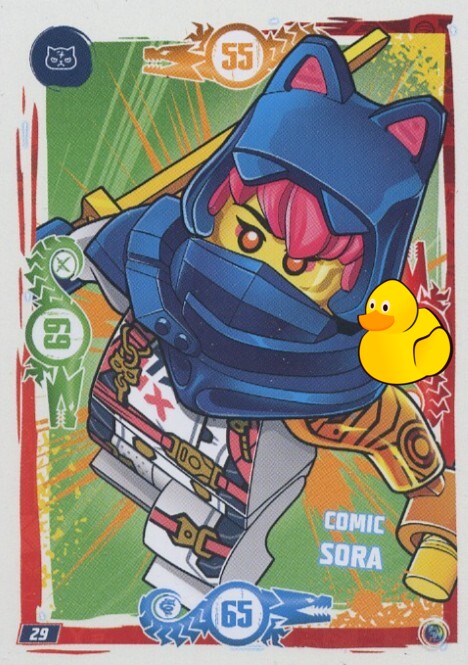 LEGO Ninjago Serie 9 | #029 Comic Sora