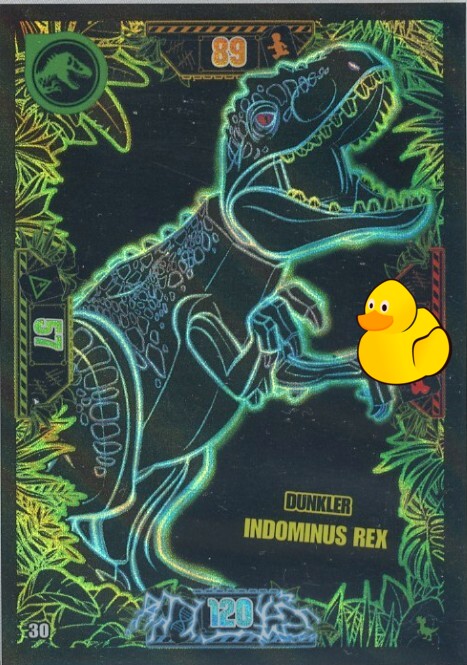 LEGO Jurassic World Serie 3 | #030 Dunkler Indominus Rex