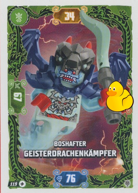 LEGO Ninjago Serie 11 | #119 Boshafter Geisterdrachenkämpfer