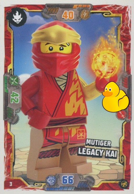 LEGO Ninjago Serie 8 Next Level | #003 Mutiger Legacy Kai