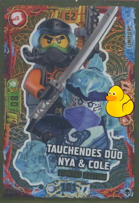 LEGO Ninjago Serie 7 Next Level | #LE17 Tauchendes Dua Nya & Cole 