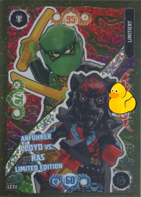 LEGO Ninjago Serie 10 |  #LE031 Anführer Lloyd vs. Ras