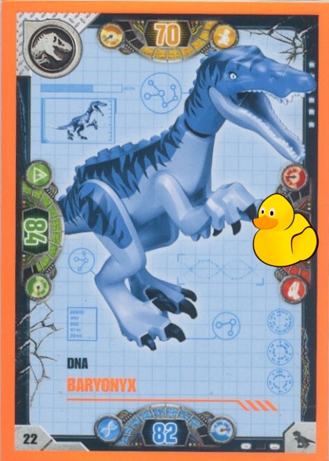 LEGO Jurassic World Serie 2 | #022 DNA Baryonyx