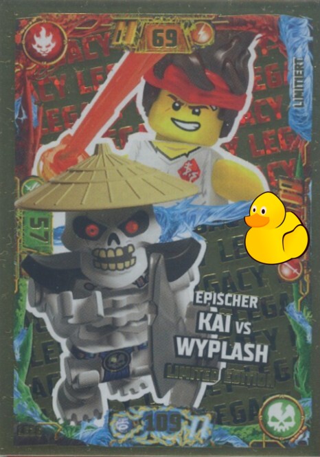 LEGO Ninjago Serie 7 | #LE26 Epischer Kai vs. Wyplash