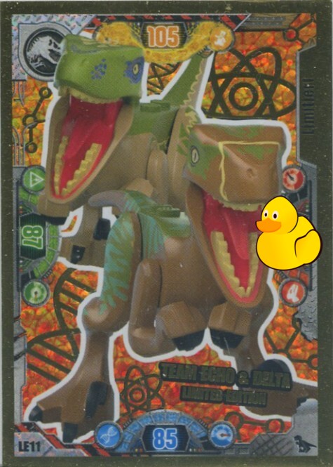 LEGO Jurassic World Serie 2 | #LE11 Team Echo & Delta