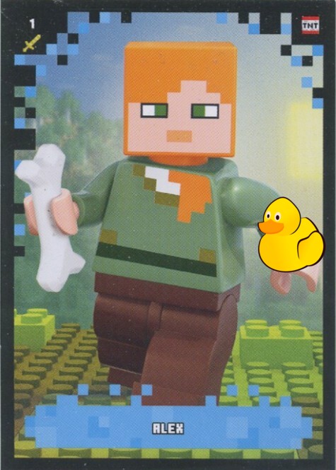 LEGO Minecraft Serie 2 |  #001 Alex