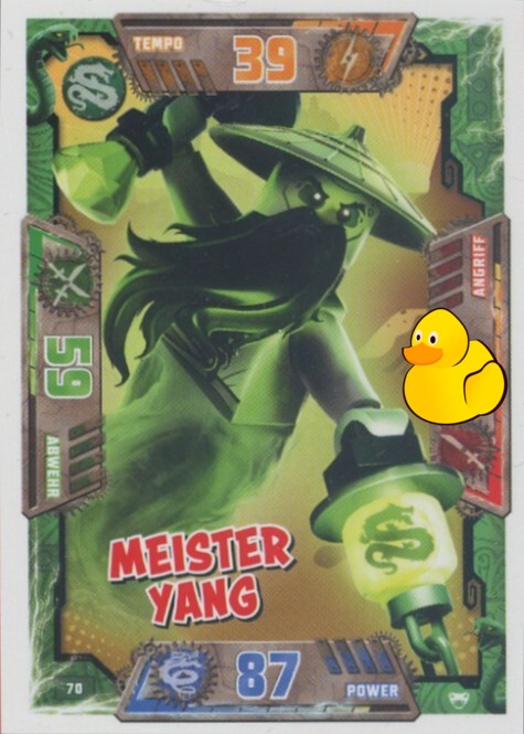 LEGO Ninjago Serie 2 | #070 Meister Yang 