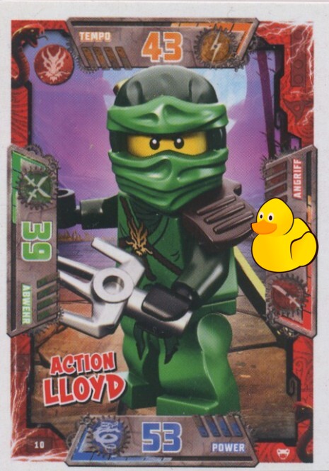 LEGO Ninjago Serie 2 | #010 Action Lloyd 