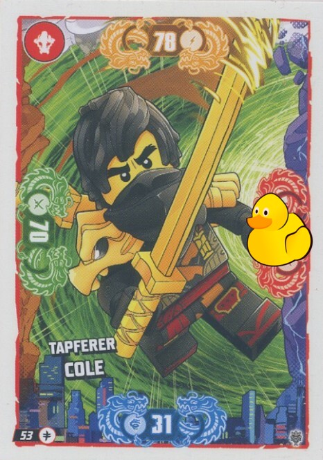 LEGO Ninjago Serie 11 | #053 Tapferer Cole