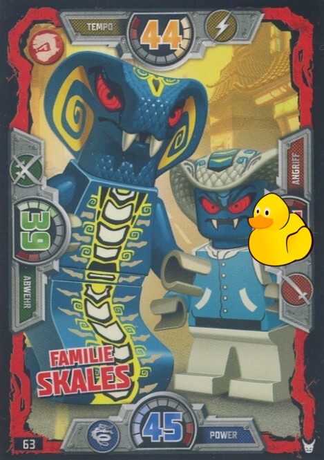 LEGO Ninjago Serie 3 | #063 Familie Skales 