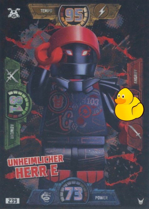 LEGO Ninjago Serie 3 | #239 Unheimlicher Herr E LEGO Ninjago Serie 3 | #239 Unheimlicher Herr E