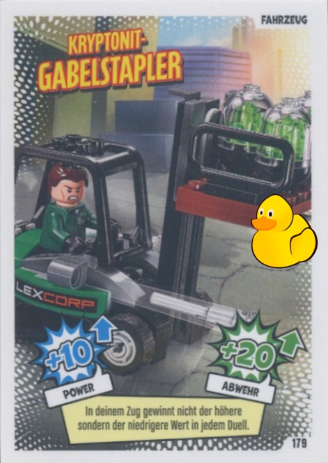 LEGO Batman Serie 1 | #179 Kryptonit-Gabelstapler