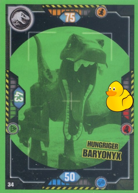 LEGO Jurassic World Serie 1 | #034 Hungriger Baryonyx