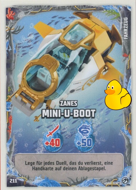 LEGO Ninjago Serie 7 | #211 Zanes Mini-U-Boot