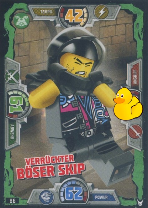 LEGO Ninjago Serie 3 | #086 Verrückter böser Skip 