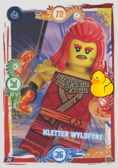 LEGO Ninjago Serie 9 Next Level  | #030 Kletter Wyldfyre