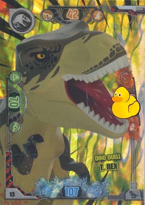 LEGO Jurassic World Serie 2 | #013 Dino Duell T. Rex