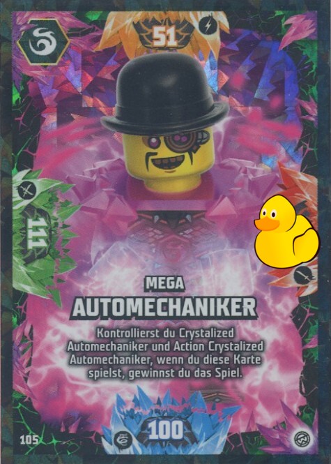 LEGO Ninjago Serie 8 | #105 Mega Automechaniker