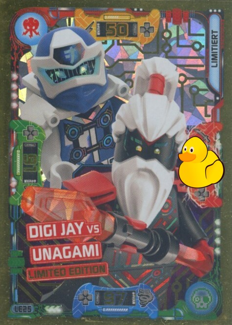 LEGO Ninjago Serie 5 | #LE025 Digi Jay vs Unagami 