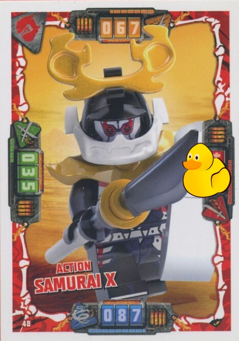LEGO Ninjago Serie 4 | #048 Action Samurai X 