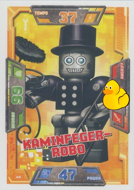 LEGO Nexo Knights Serie 1 | #044 Kaminfeger-Robo