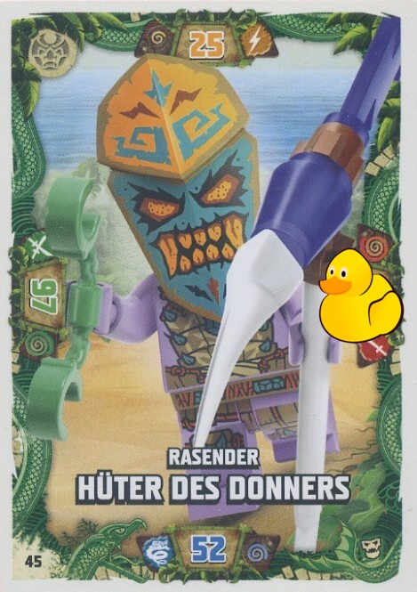 LEGO Ninjago Serie 6 Next Level | #045 Rasender Hüter d. Donners 