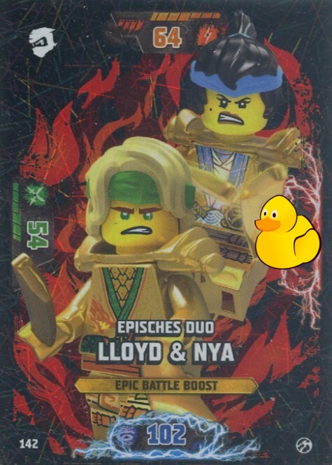 LEGO Ninjago Serie 7 | #142 Episches Duo Lloyd & Nya