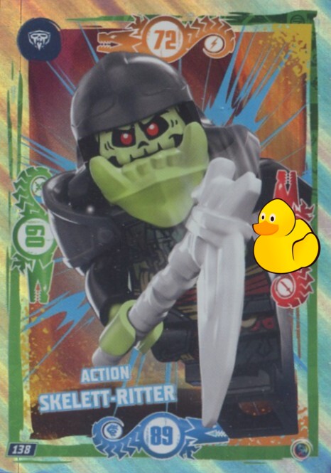 LEGO Ninjago Serie 9 | #138 Action-Skelett-Ritter