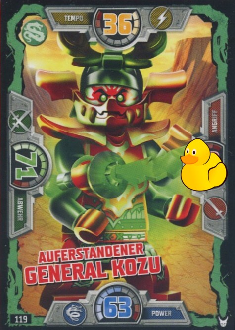 LEGO Ninjago Serie 3 | #119 Auferstandener General Kozu LEGO Ninjago Serie 3 | #119 Auferstandener General Kozu