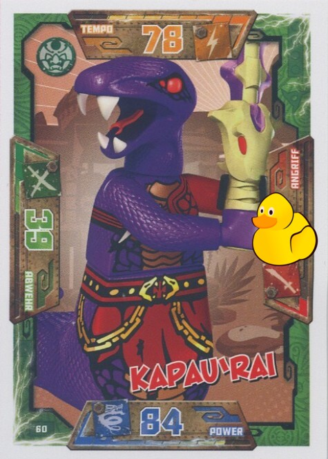 LEGO Ninjago Serie 1 | #060 Kapau’rai