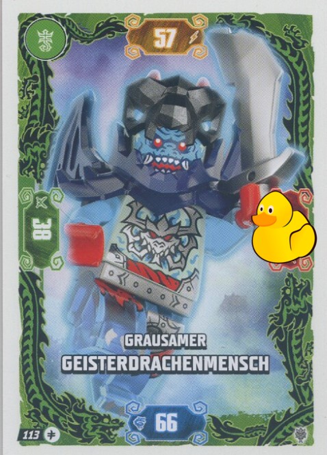 LEGO Ninjago Serie 11 | #113 Grausamer Geisterdrachenmensch