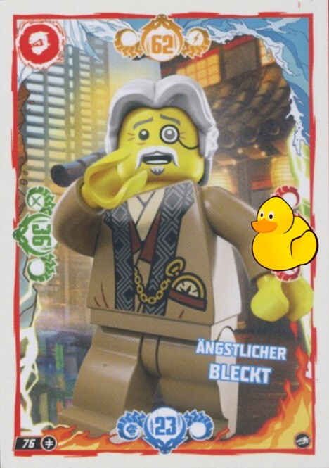 LEGO Ninjago Serie 10 |  #076 Ängstlicher Bleckt