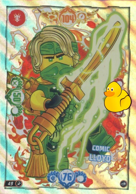 LEGO Ninjago Serie 10 |  #049 Comic Lloyd