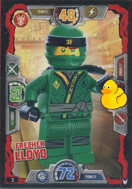 LEGO Ninjago Serie 3 | #003 Frecher Lloyd LEGO Ninjago Serie 3 | #003 Frecher Lloyd