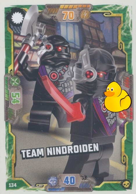 LEGO Ninjago Serie 6 | #134 Team Nindroiden 