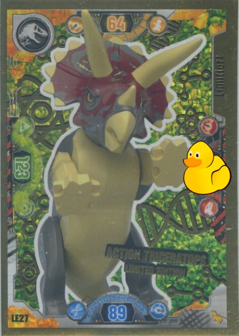 LEGO Jurassic World Serie 2 | #LE27 Action Triceratops