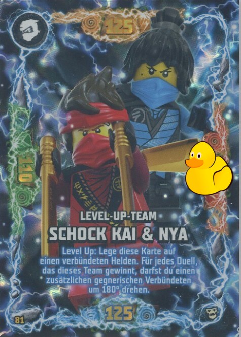LEGO Ninjago Serie 6 Next Level | #081 Schock Kai & Nya