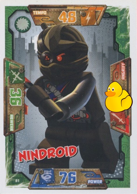 LEGO Ninjago Serie 1 | #091 Nindroid
