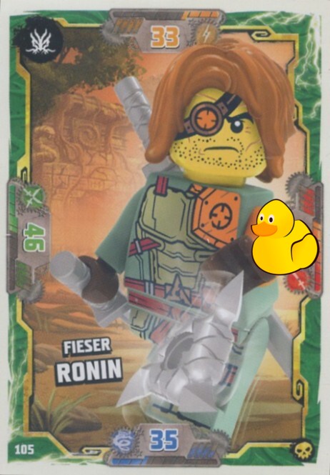 LEGO Ninjago Serie 6 | #105 Fieser Ronin 