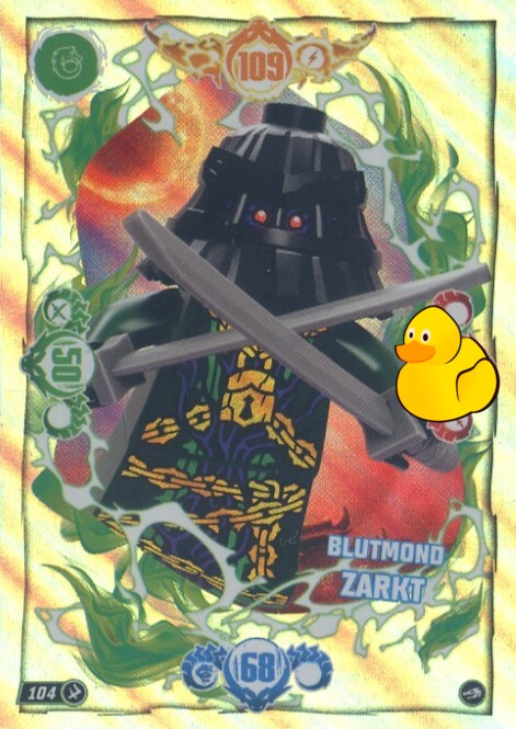 LEGO Ninjago Serie 10 |  #104 Blutmond Zarkt