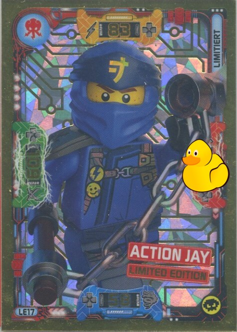 LEGO Ninjago Serie 5 | #LE017 Action Jay 